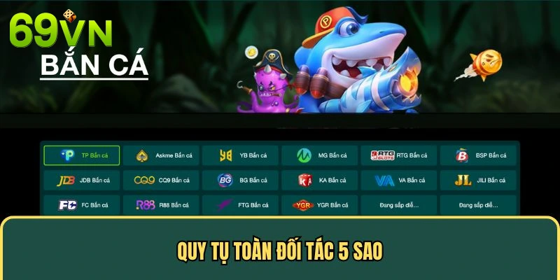 Đối tác cung cấp game bắn cá uy tín